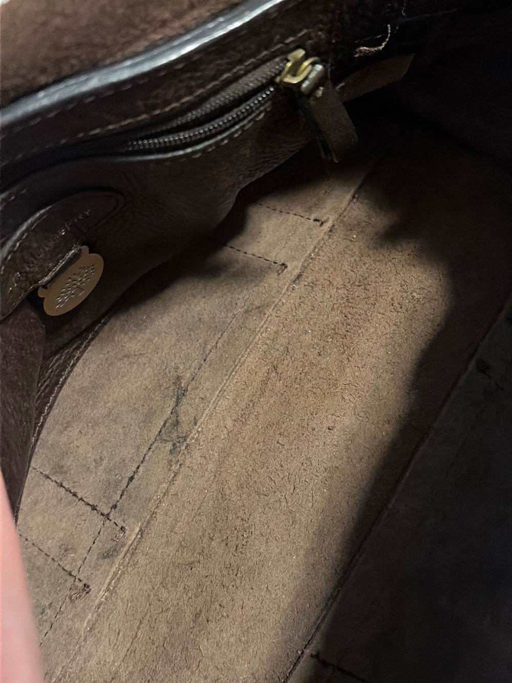 Small Mulberry Bayswater Satchel in Brown Leather - Picture 13 of 13